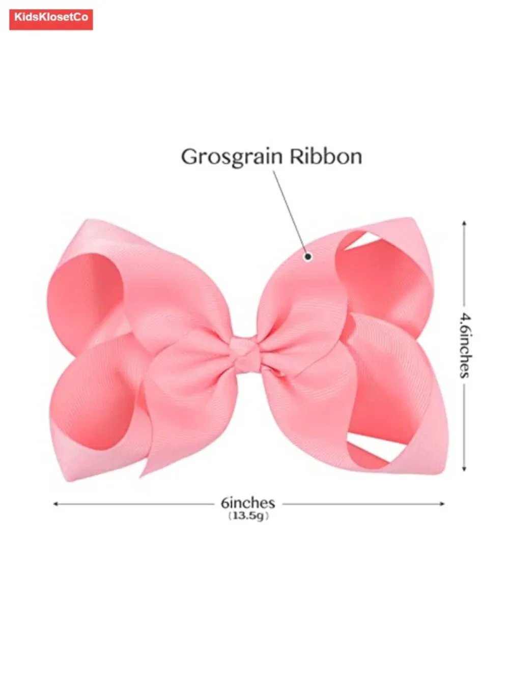 28 Huge Hair Bows with Alligator Clips for Girls Toddlers Teens